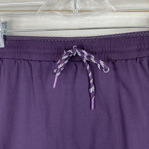 Members Mark Skort Womens XXL Purple Woven Trek Stretch Shorts Skirt Hiking - Picture 2 of 7